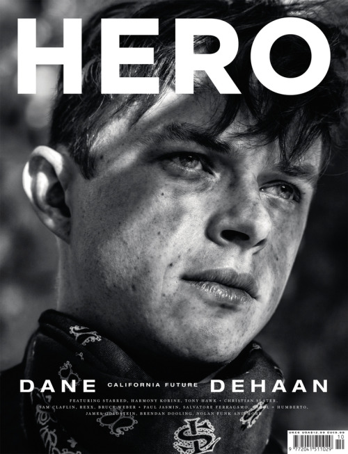 sanmarin0:  Dane Dehaan on the cover of HERO