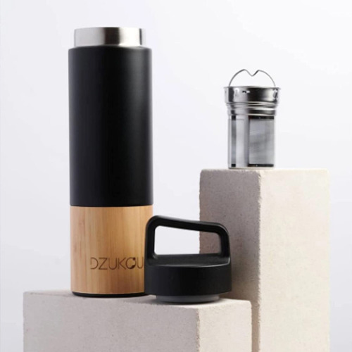 With infuser for making teas and tisanes, you can bring your favorite beverage when traveling with t