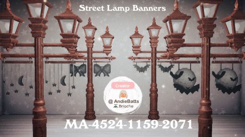 crossingdesigns: spooky banners ✿ by andiebatts on twt