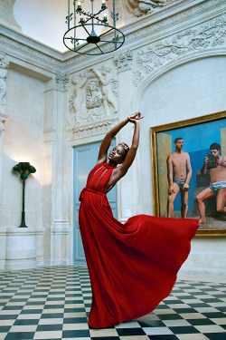 celebritiesofcolor:  Lupita Nyong'o photographed by Mert Alas and Markus Piggot for VOGUE Magazine 