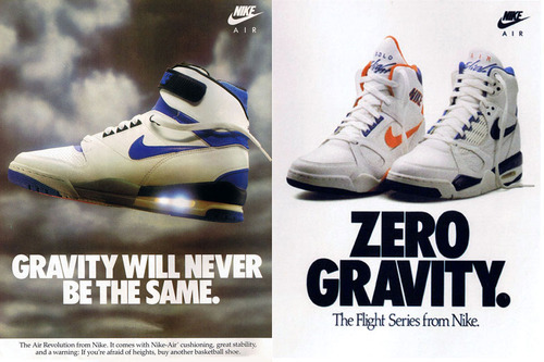 80's ad for nike
