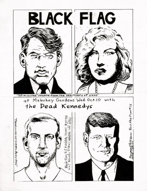 hellray:  Black Flag flyers, pt. 1. 
