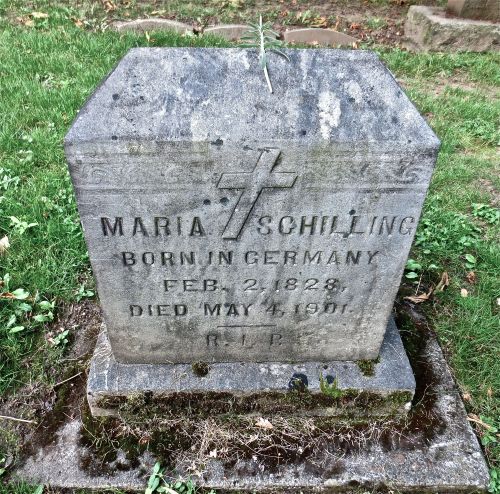 She died in 1901. Maria Schilling 