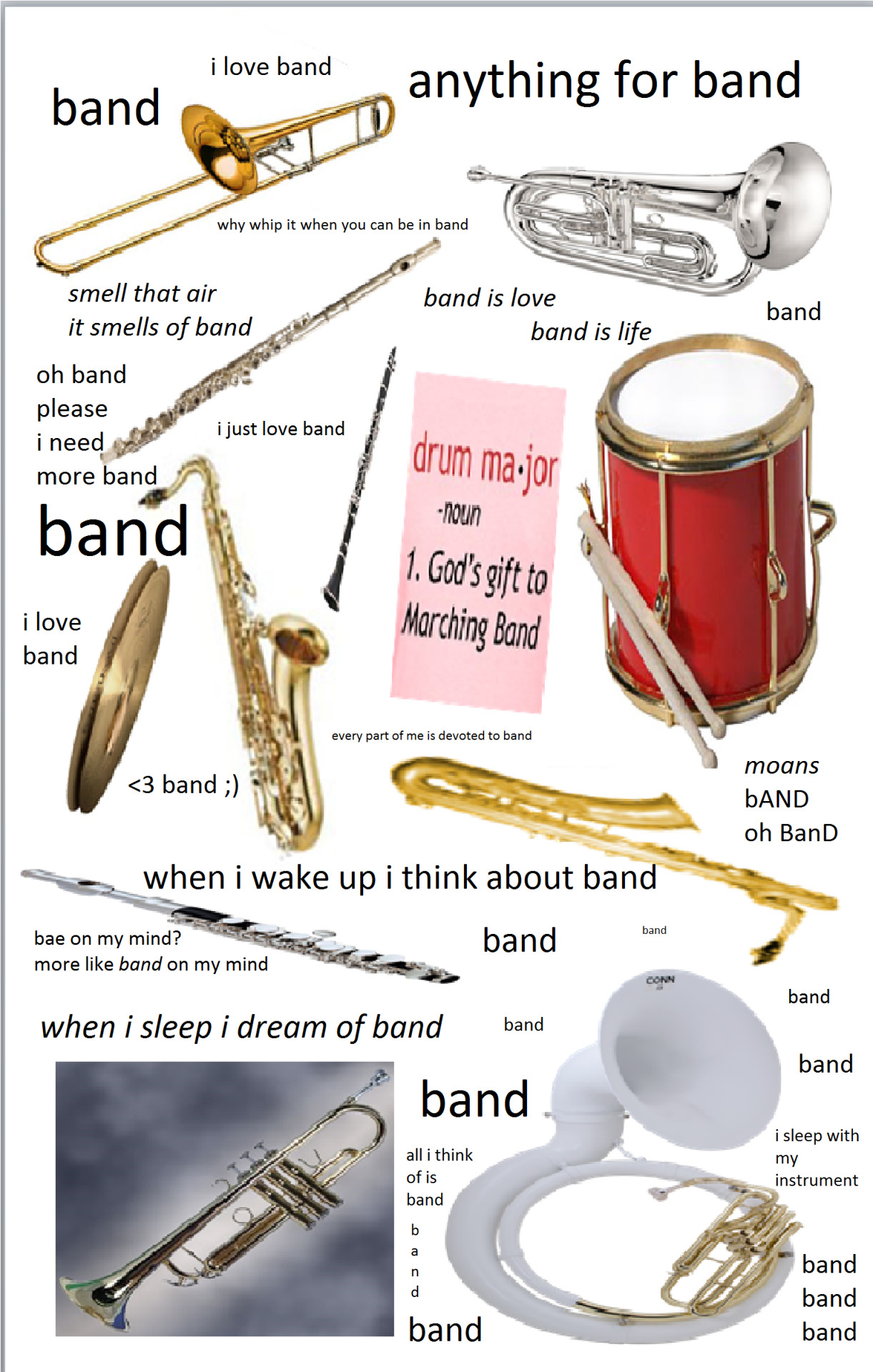 Marching band stereotypes