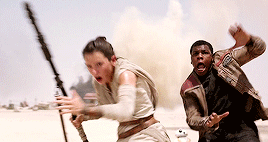 wanreina:favorite ships (in no particular order) → finn & rey (star wars)finn: “rey, come with m