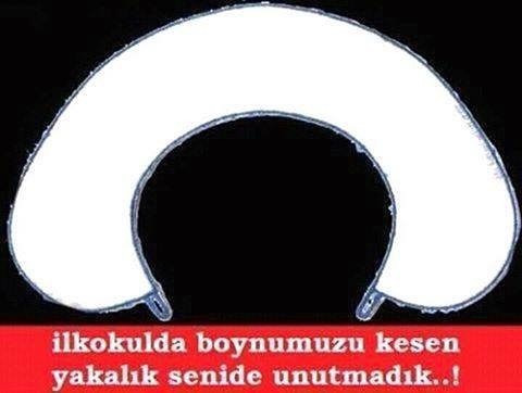 İlkokulda boynumuzu...