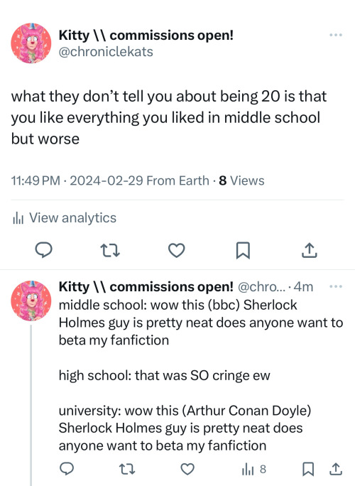 Cross Posting My Own Tweet Because I’m Right And Tumblr Would Appreciate It More