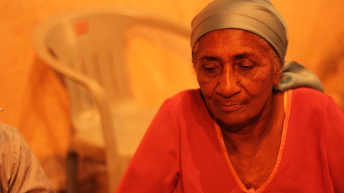 Da série “Tem muito Brasil”: Dona Maria Viúva.Mãe de santo, dona do terreiro de maracatu, cheia de a