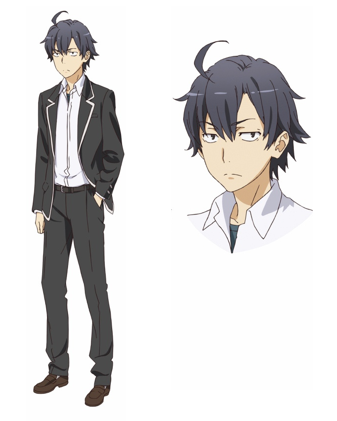 kuudererules:  New Character Designs for Yahari Ore no Seishun Love Come wa Machigatteiru. Zoku