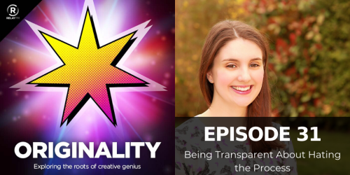 .@OriginalityFM episode #31: Being Transparent About Hating the Process with @RosemaryOrchard. In th