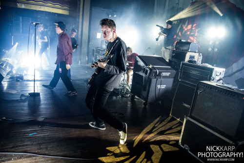 Basement at Something In The Way Festival at Webster Hall in NYC on 12/14/16.www.nickkarp.com