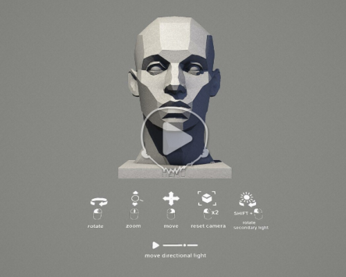 drawingden:MALE HEAD LIGHT REFERENCE TOOL by William NguyenClick here to use the interactive referen