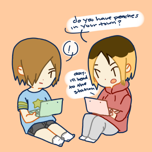 sunflowerking:  i hope these two find each other on an animal crossing forum and become internet pals  