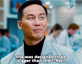 jurassicparkfilms: Corporate felt genetic modification would up the ‘wow’ factor.
