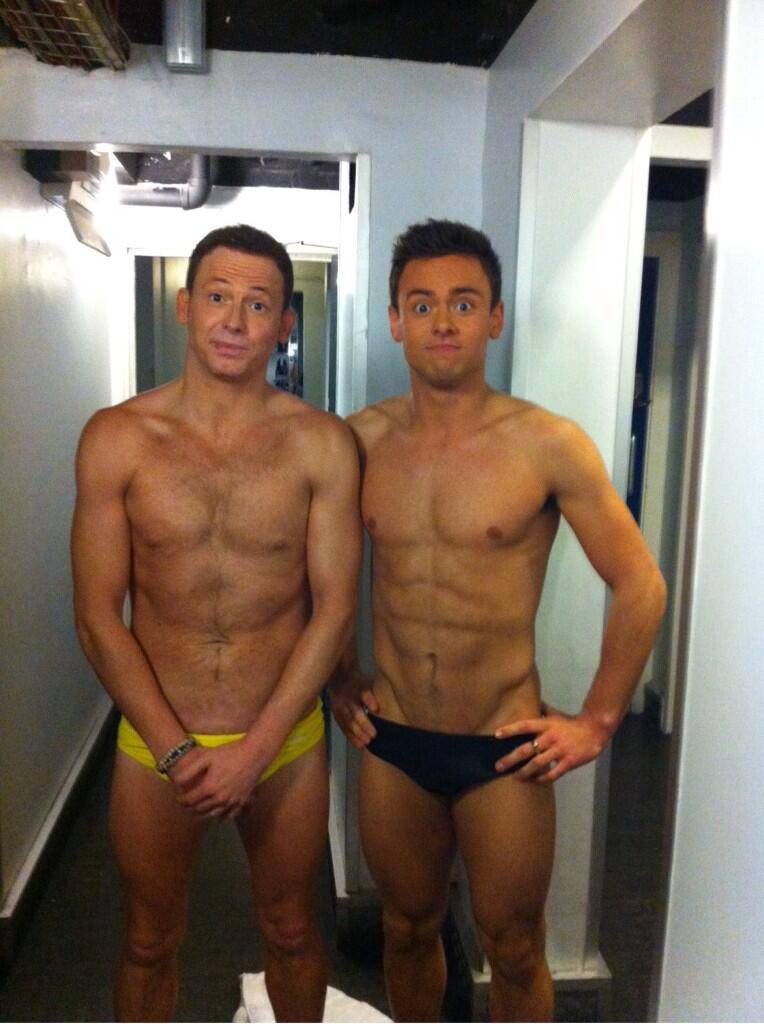hotfamous-men:  Joe Swash and Tom Daley