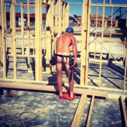 Like many other gay men, f2bn has always thought it was nice to see construction workers get their s