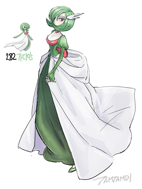 tamtamdi:    Pokemon Gijinka280.  Ralts  281.  Kirlia  282.  Gardevoir  