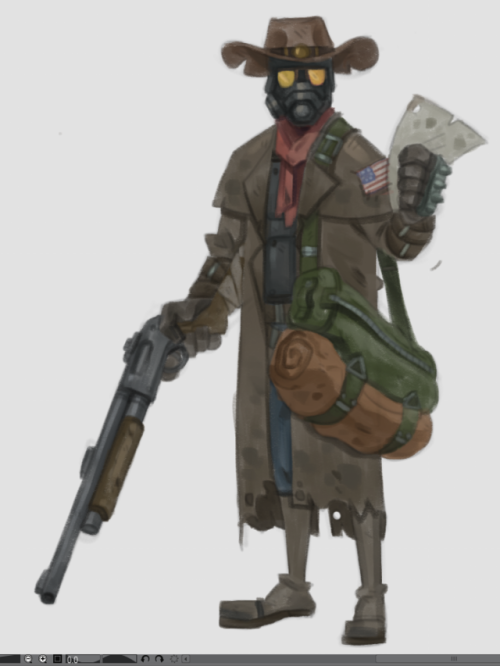 art-roly:Assorted Fallout character sketches bringing back some fallout stuff 3