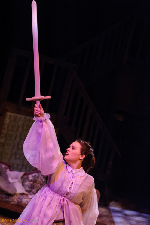 Apparently women holding swords aloft is our theme this season. First Spamalot, now Little Women!