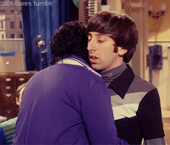 tbbt-faves:  Favorite Bloopers, (2/?)Season 1: Simon & Kunal. “How did she hug you?”