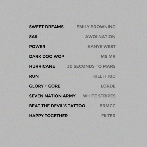 mycrella-blog:  V I L L A I N  - a playlist 