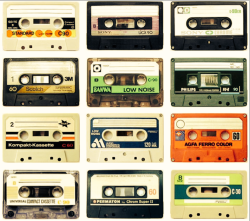 grilledfishwithsalt:  Analog Audio Cassette Tapes