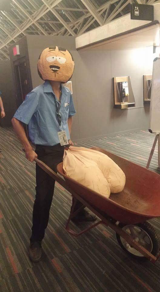 redditfront:  Randy Marsh Halloween costume - via http://ift.tt/2foP9jd