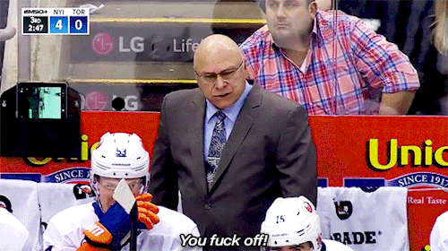 nhlsorokin: jakeoettinger:everything about this is incredible NYIvsTOR 12.29.2018 Matty and Zeeks la