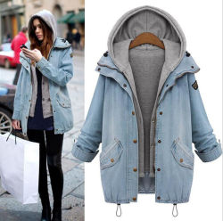 sneakysnorkel:  Street Style in This Autumn Turn Down Collar Double Breasted Women’s Trench Coat 2 in 1 Denim Coat Fashion Hooded Loose Jacket  Cool Girl Pineapple Pattern Zip Detail Jacket Cool Girl Tiger Eagle Print Bomber Jacket Plain Lapel Long