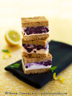 veganfoody:  Wild Blueberry Cheesecake Ice