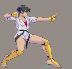 yokimura-art: Makoto with her Alt costume.