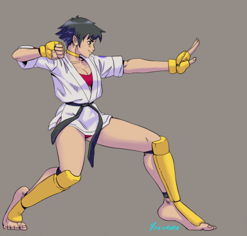 Makoto with her Alt costume. A quick gift for a friend 