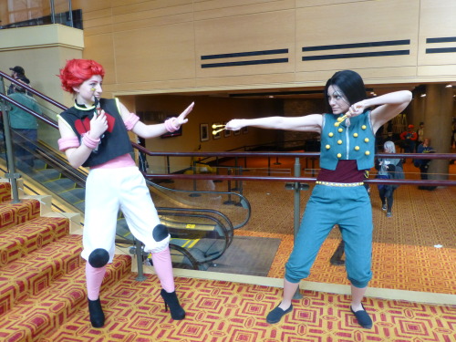 dokidokikokoroki: HunterxHunter mini-photoshoot @ Zenkaikon 2015Ging // Killua (shorter) // Kil