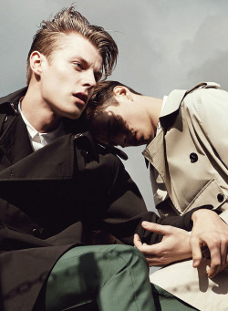  Janis Ancens &amp; Adrien Sahores by Alessio Bolzoni - Krisvanassche ss14 