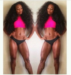 mrbootyluver:The body is a 11 and if the hair is all her own then its a 15!!!