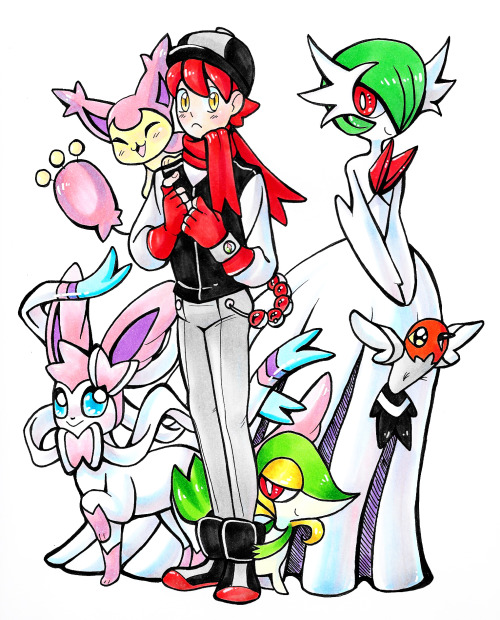 Lorence’s Pokemon team!