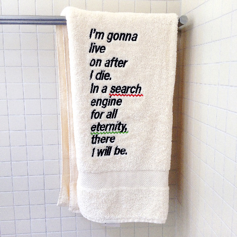 gore-pop:my psychiatrist sent me some pictures of these towels with a note saying “these remind me o