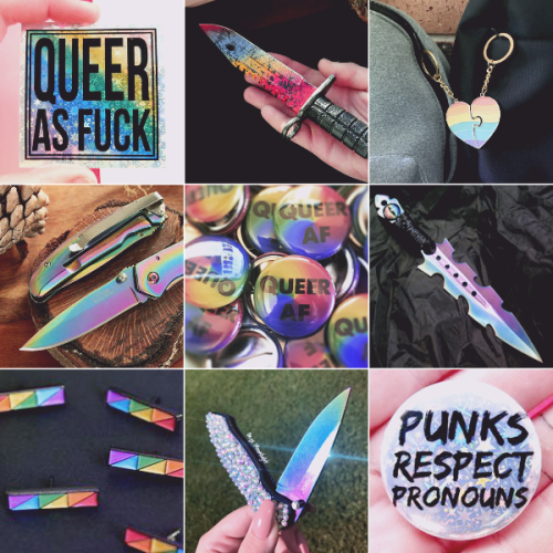 plentymood:Knife queer moodboard (img sources: x / x / x / x / x / x / x / x / x)Like my moodboards?