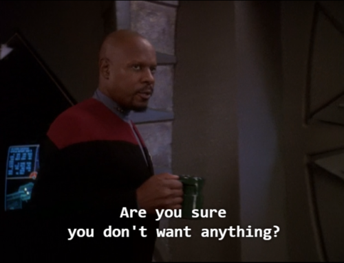 ds9vgrconfessions: getoutofmyjaneway:The names of the temporal investigators, Dulmur and Lucsly, are