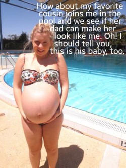 pr3gfan:  Sexy girl knocked up by her uncle,