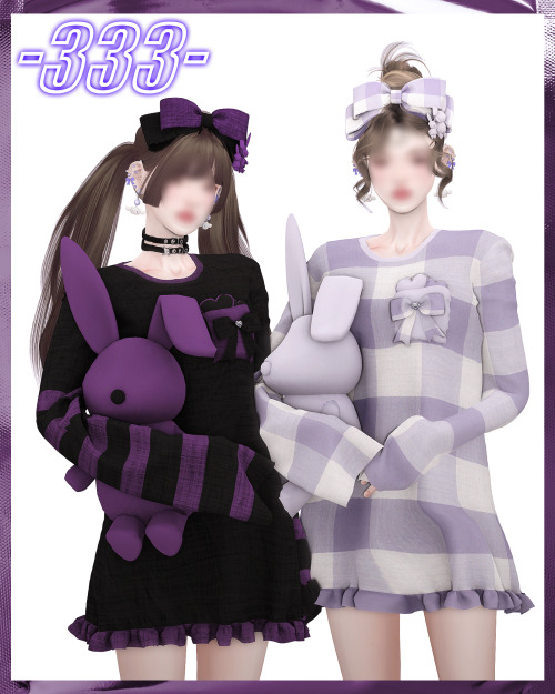 【333】Rabbit dreamcategory:dress+headdresscontain： female8 coloursGame screenshots using HQ+reshade*D