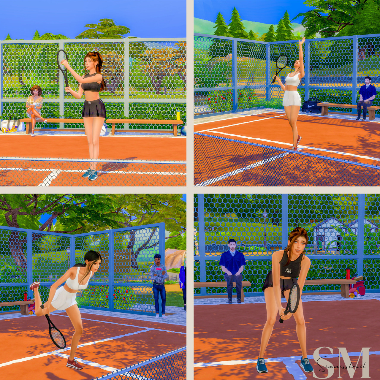 PlatinumLuxeSims —, Chanel Tennis Racket Accessory + Poses