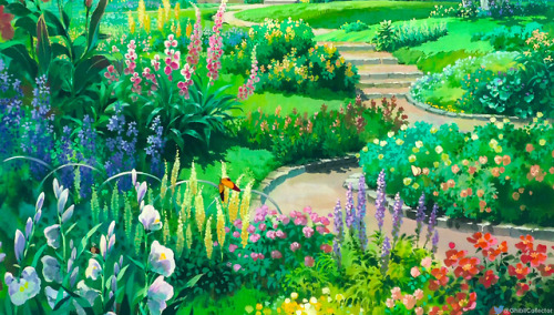 ghibli-collector:The Floral Art Of Studio Ghibli