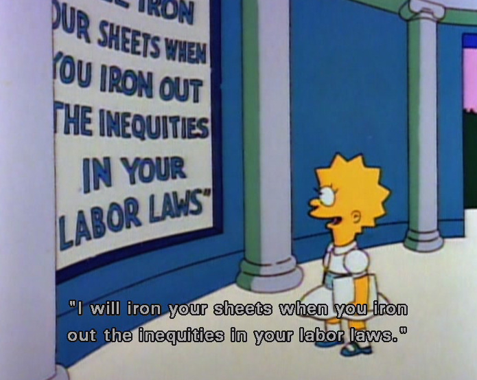 sne:  sandandglass:  Lisa Simpson, The Simpsons, 1991.  1991. 1991. 1991. The Simpsons.