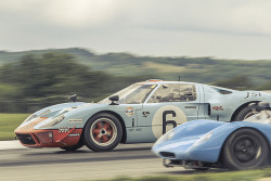 automotivated:  Gulf Gt40 Track by monarchydesign