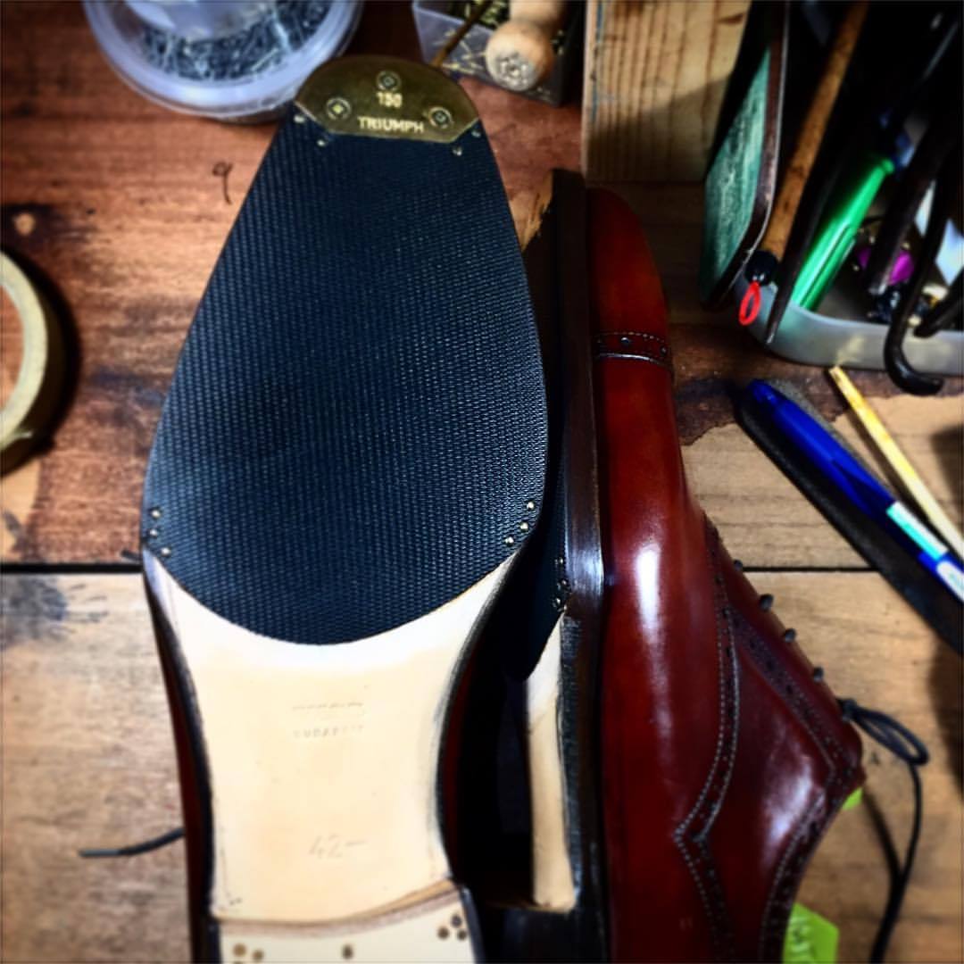 We take pride even in the simplest of repairs. #servicedbyshoemakers ...