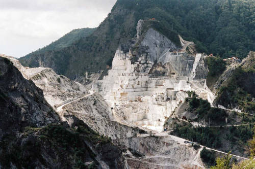 landscape-photo-graphy: Deconstruction of a Marble Quarry by Virginie Khateeb 
