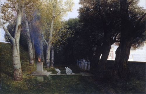 The Sacred Wood (AKA The Sacred Grove) by Arnold Böcklin