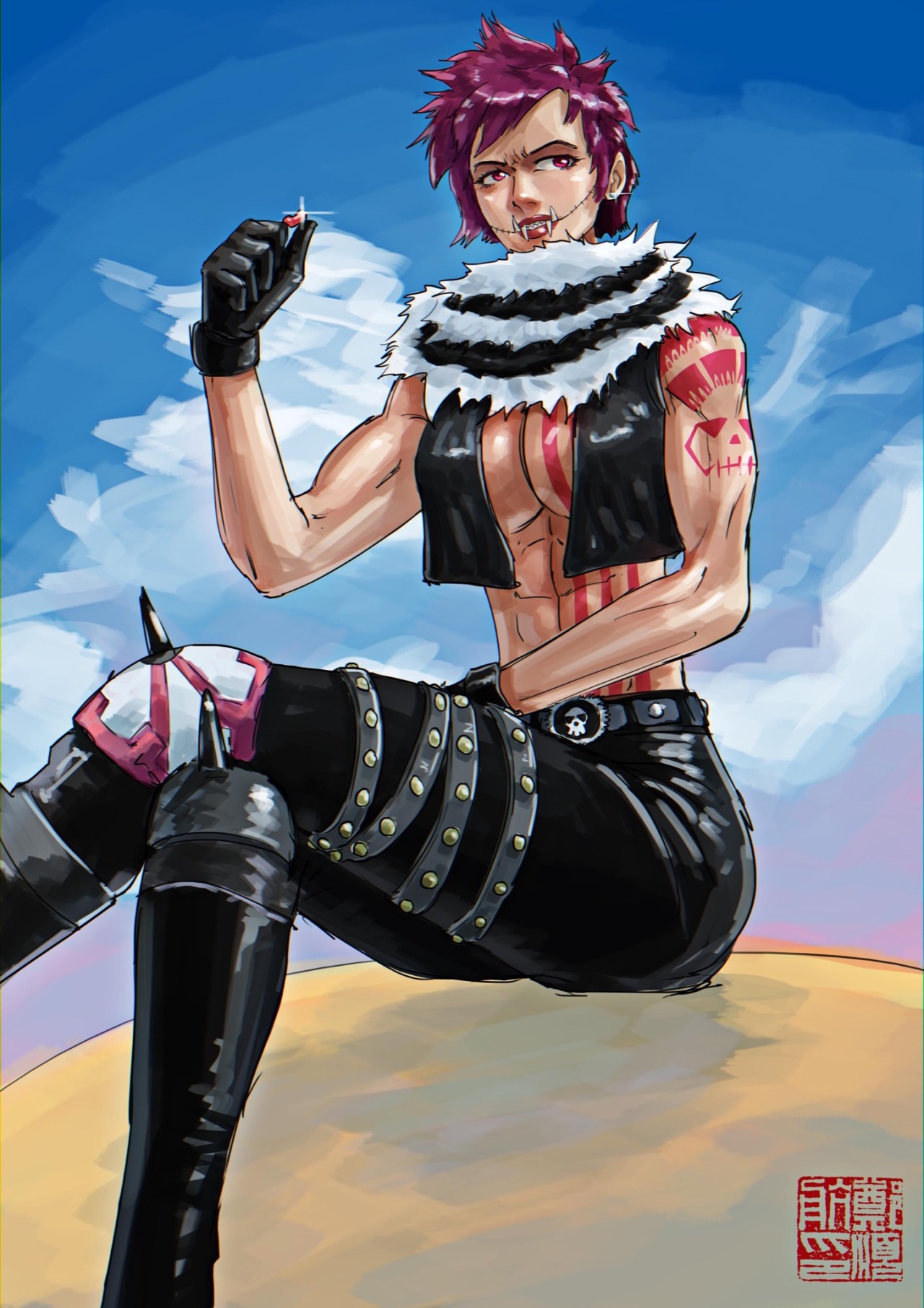 Charlotte Katakuri Cosplay Finally Completed! : r/OnePiece