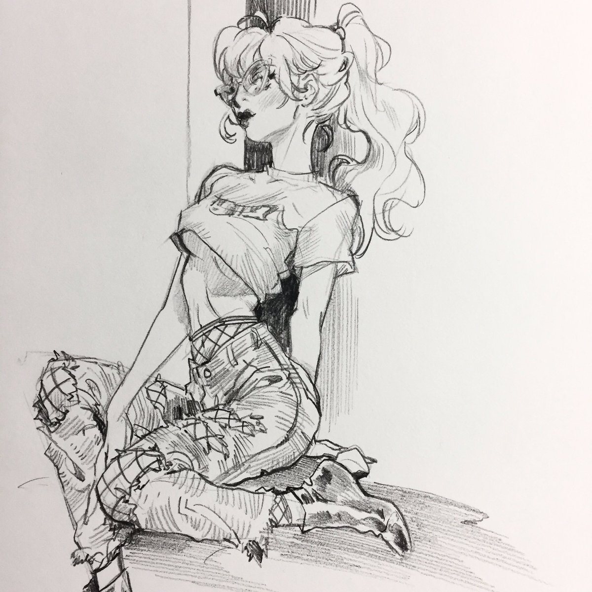 milkmanner: Snotgirl sketch roundup! Bryan and I are going to be at A Shop Called
